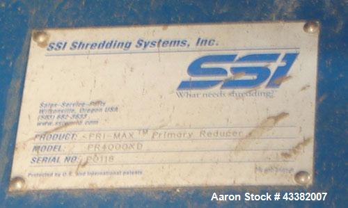 Used SSI Primax PR-4000 Shredder